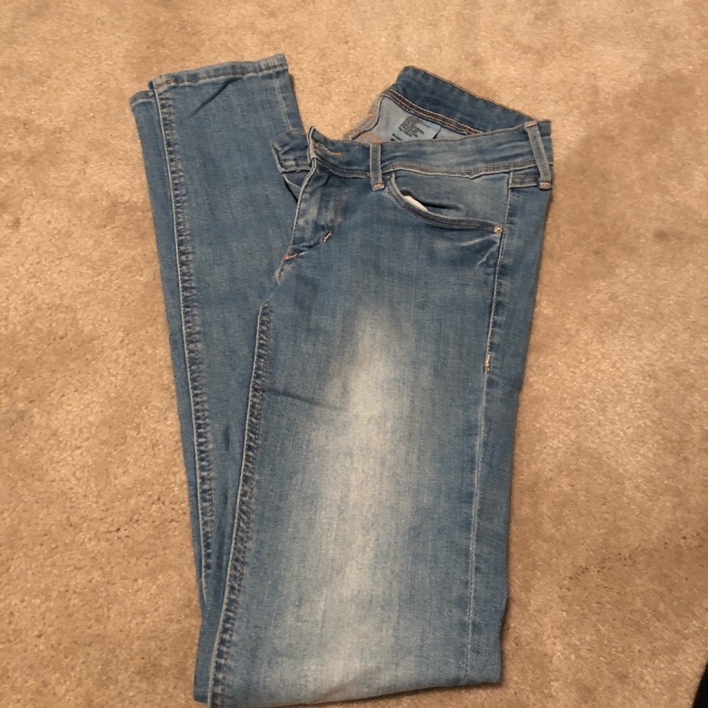 H&M super skinny super low waist jeans